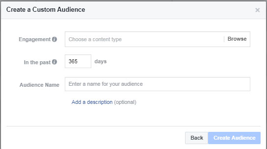 Create Custom Audience