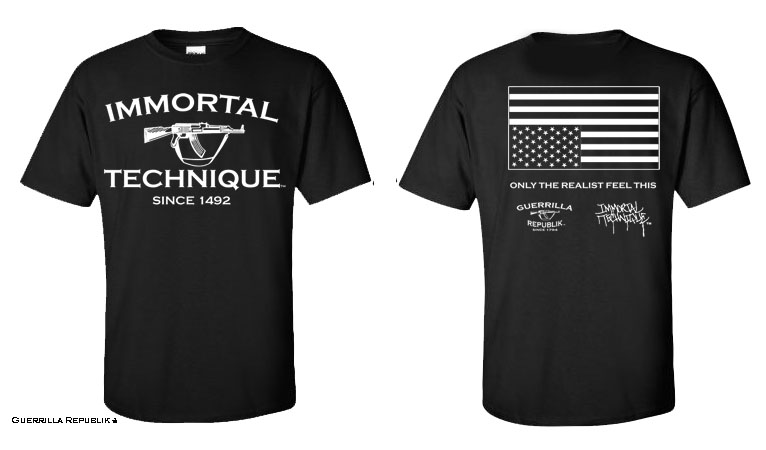 Immortal Technique tee