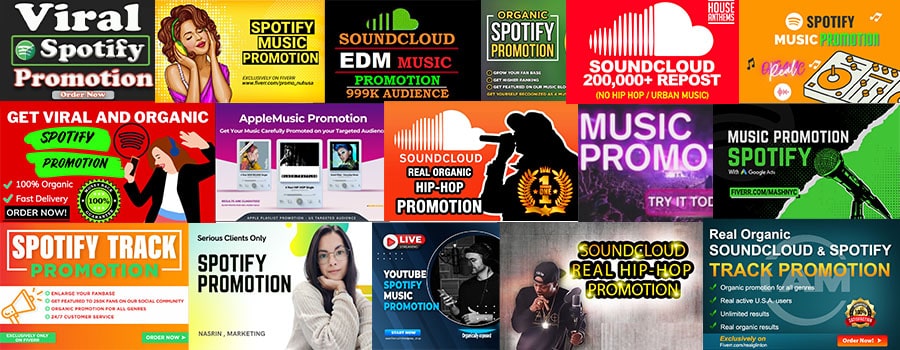 Do organic spotify album promotion, spotify music promotion by