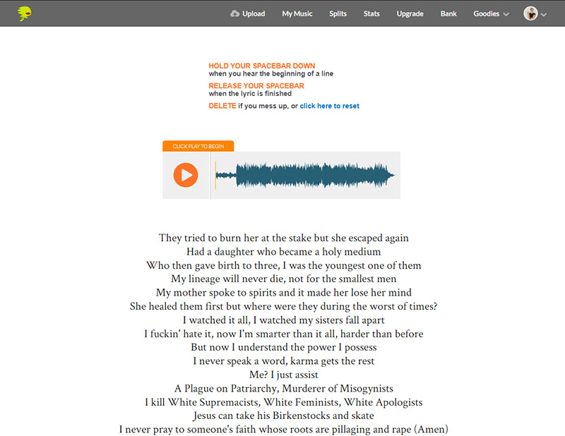 You can now upload “synced” lyrics with DistroKid. Read on…